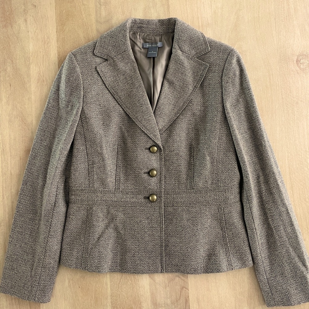 Ann Taylor Wool Blazer suit jacket
